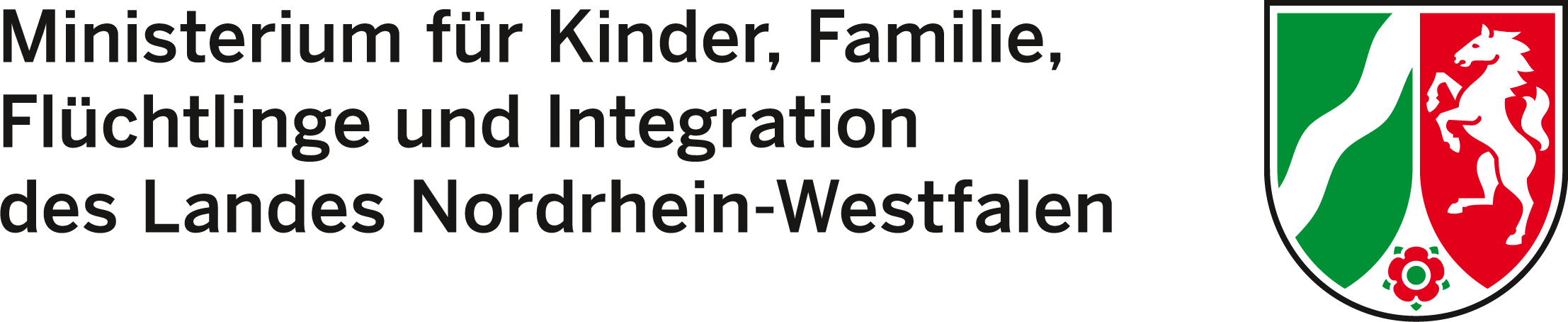 Logo des Ministeriums für Kinder, Familie, Flüchtlinge und Integration NRW